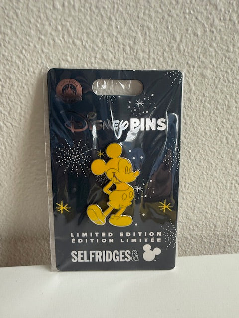 Mickey Selfridges UK 2025 LE 1000 Disney Pin