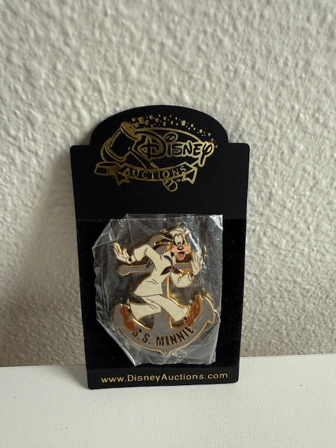 Goofy Auctions Marine LE 100 Disney Pin