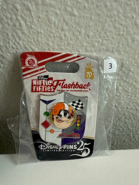 Pete Nifty Fifty LE Poster Disney Pin