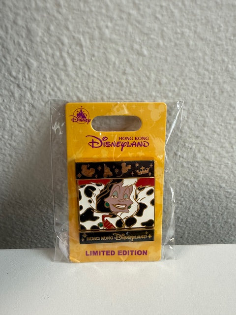 Cruella 101 Slider Hong Kong LE 500 Disney Pin