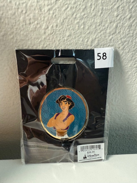 Aladdin WDI Transformation Spinner LE Disney Pin