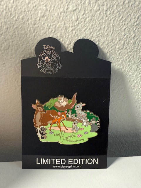 Bambi Shopping 65th Anniversary Shopping LE Disney Pin