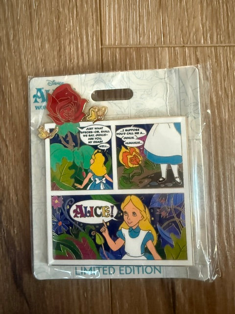 Alice Rose WDI D23 Disney Pin