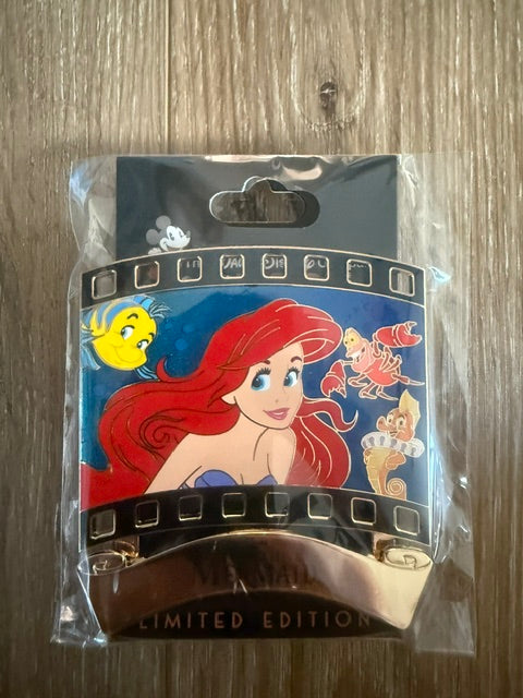 Little Mermaid Film Reel TWDC Pin