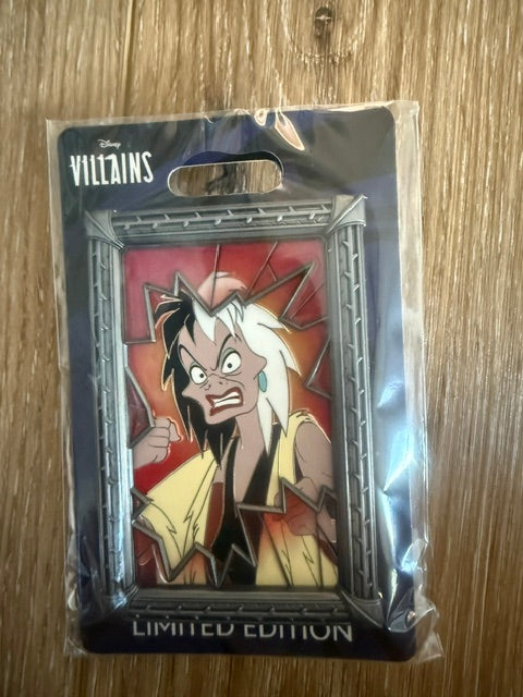 Cruella WDI D23 Disney Pin