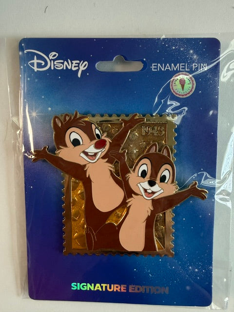 Chip Dale PALM Stamp LE 400 Disney Pin