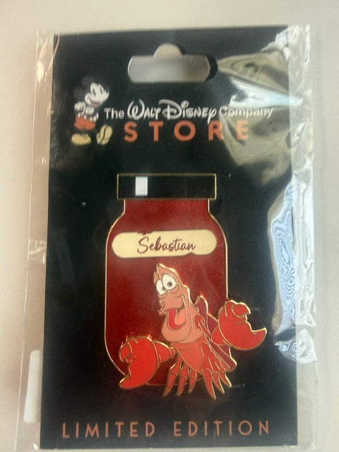 Sebastin Color Shade TWDC LE 400 Disney Pin