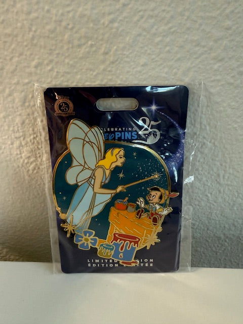 Pinocchio UK LE 600 Disney Pin