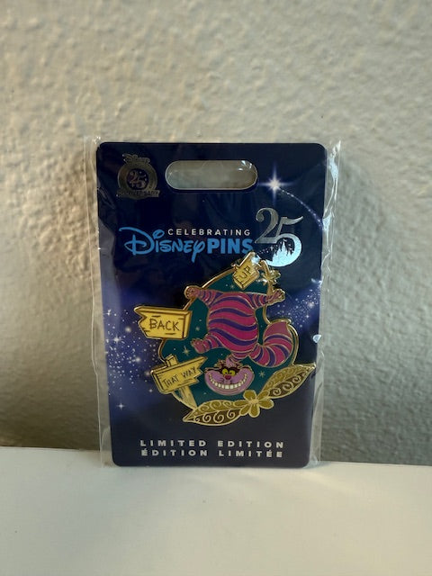 Cheshire Selfridges UK LE 600 Disney Pin