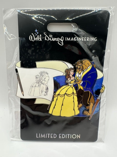 WDI Off the Page Beauty and the Beast LE 300 Pin J