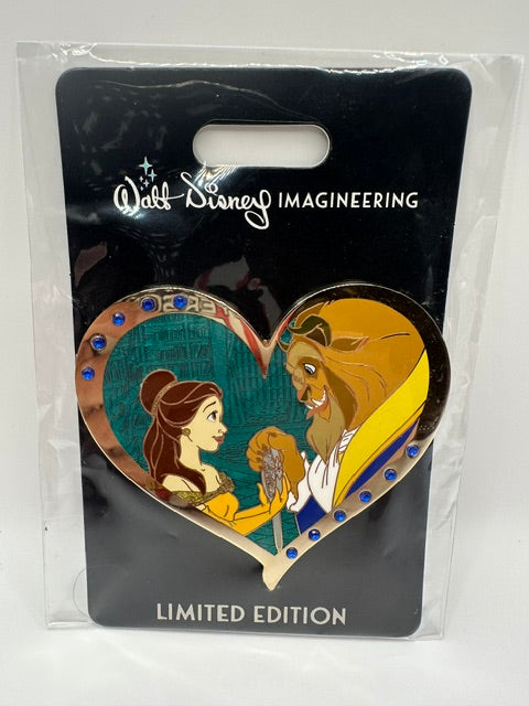 WDI Heart Beauty and the Beast LE 300 Pin J