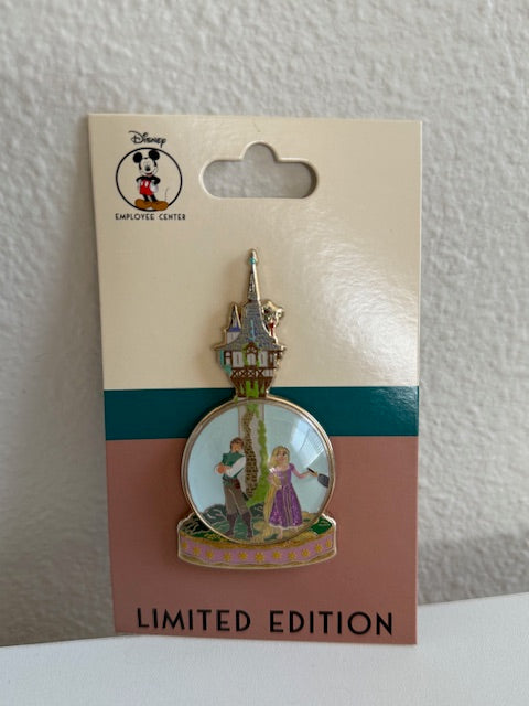 Tangled Snow Globe DEC LE 250 Disney Pin