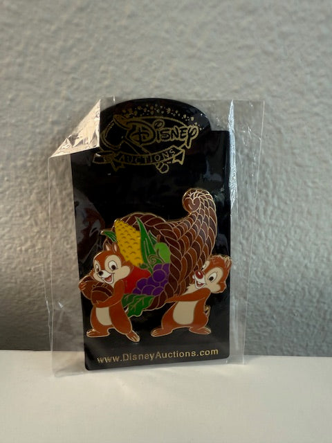 Chip Dale Auctions Basket LE Disney Pin