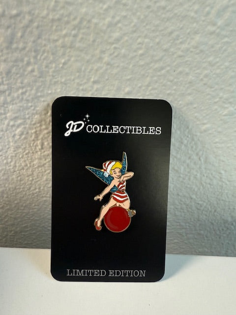 Tinker Bell Christmas Shopping Flawed LE 200 Disney Pin