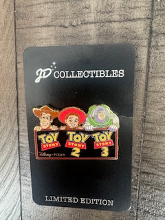 Toy Story 1,2,3 DSSH LE Disney Pin