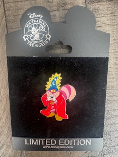 Cheshire Shopping Sorcerer Hat LE 250 Disney Pin