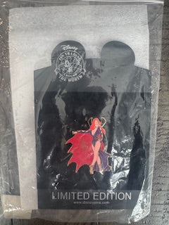 Jessica Rabbit Shopping Vampire LE 250 Disney Pin