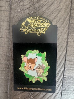 Bambi Thumper Auctions Leaf LE 500 Disney Pin