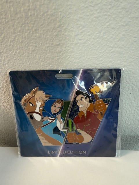 Beauty and the Beast WDI Hero's Vs Villains LE 400 Disney Pin
