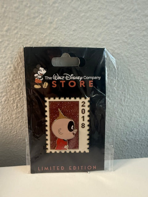 Jack Jack Pixar Stamp DEC LE 250 Disney Pin