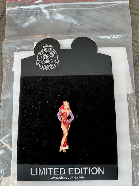 Jessica Rabbit Pave Holiday Dress LE 250 Shopping Disney Pin