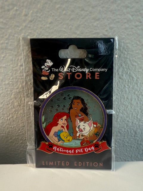 Ariel Moana DEC Pet Day LE 250 Disney Pin