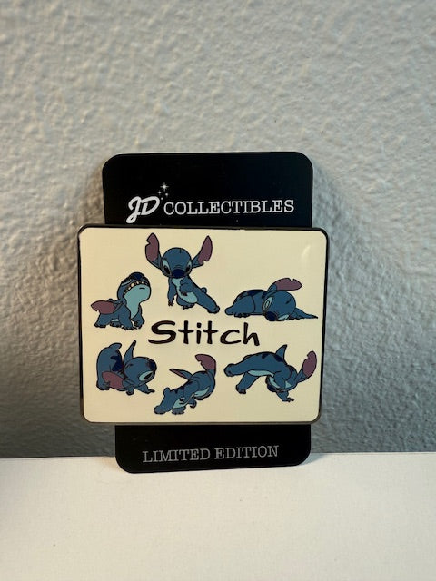 Stitch Auctions Mole Sheet LE 100 Disney Pin FLAWED SEE PICS