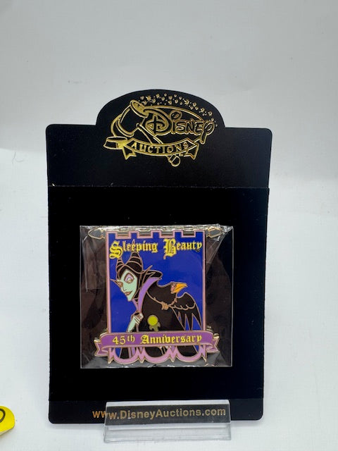 Maleficent Auctions Banner Sleeping Beauty LE 100 Disney Pin