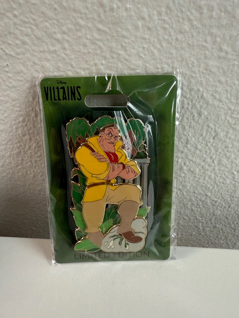 Clayton WDI LE D23 400 Disney Pin Villian