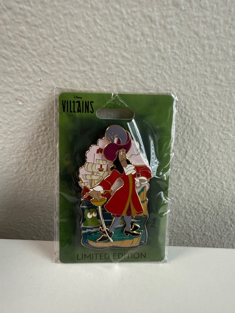 Hook WDI LE D23 400 Disney Pin Villian