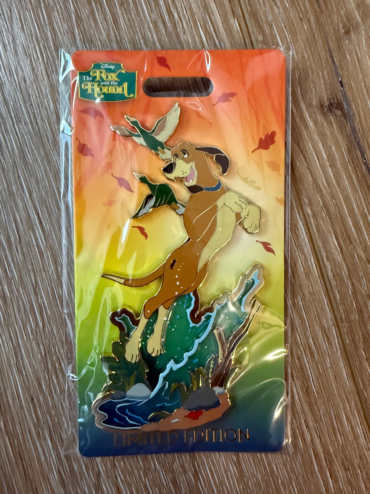 Copper WDI Fox Hound Pin