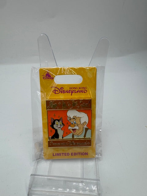 Figaro Pinocchio Slider Hong Kong LE 500 Disney Pin