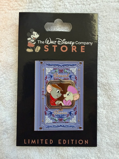 Rescuers Romantic Novel Series DEC LE 300 Disney Pin