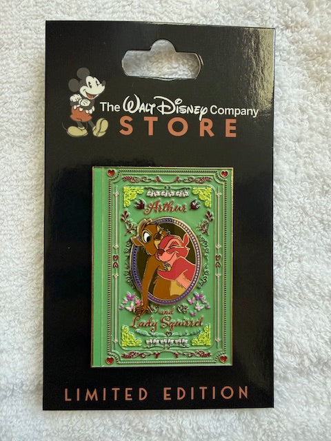 Arthur Romantic Novel Series DEC LE 300 Disney Pin