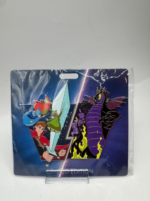 Maleficent Vs Prince Philip WDI LE 400 Disney Pin
