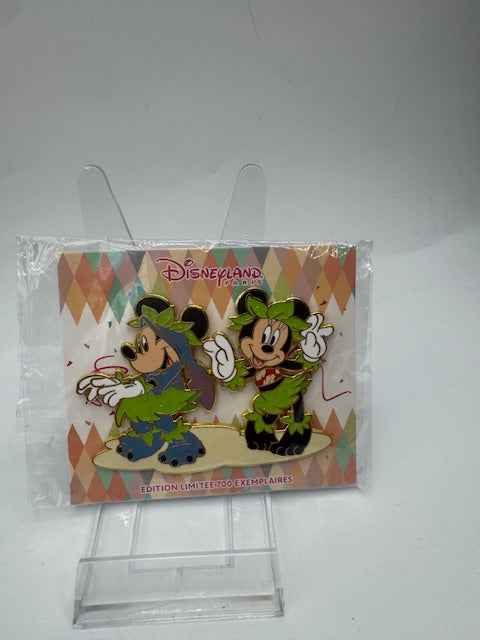 Lilo & Stitch Mickey & Minnie Paris LE 700 Disney Pin