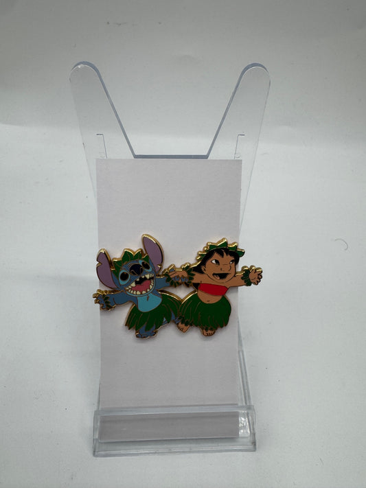 Lilo & Stitch Animal Kingdom Hulu Dancing LE 500 Disney Pin