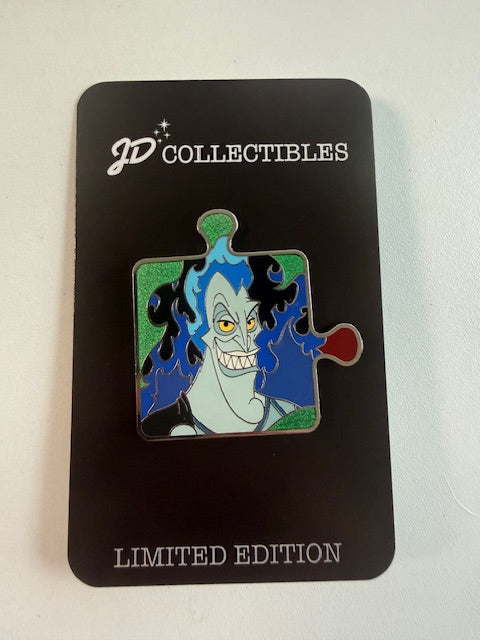 Hades Villain UK Puzzle Piece LE 95 Disney Pin