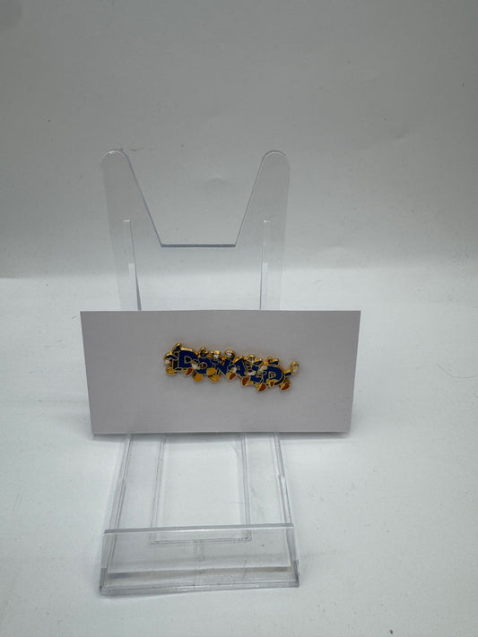 Donald Name Tag Disney Pin