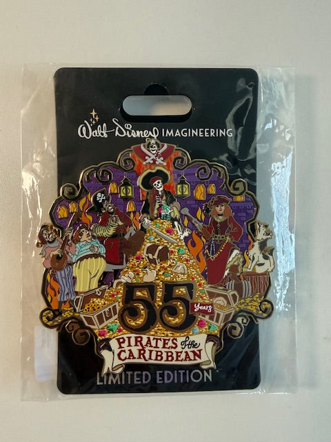 Pirates 55th WDI LE 400 Jumbo Pin