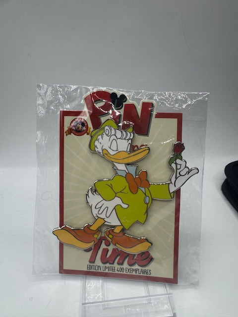 Disney Donald Gontran Paris Pin Trading Time LE 400 Disney Pin