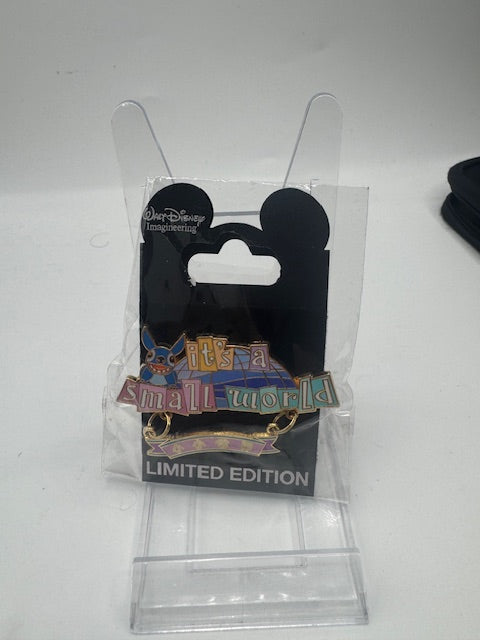 It's A Small World WDI Stitch Hong Kong LE 300 Disney Pin