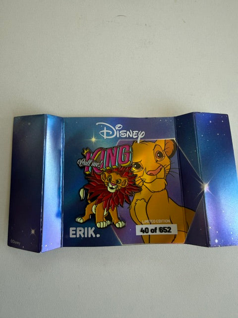 Simba  Disney Super Rare Classics  Pin Erik