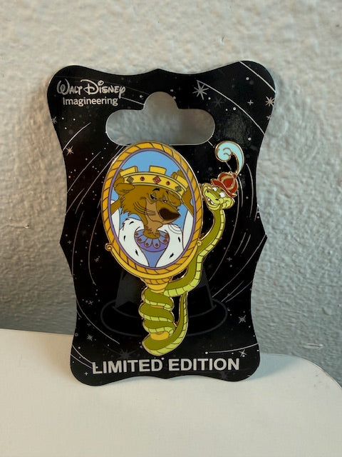 Prince John Mirror WDI LE 250 Disney Pin