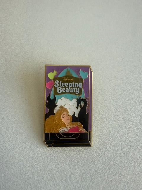Sleeping Beauty VHS Loungefly Pin