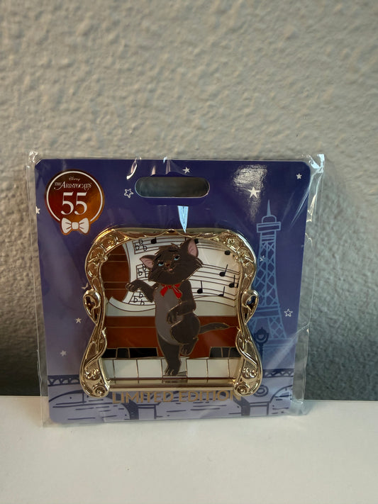 Berlioz Aristocats WDI LE 300 Disney Pin