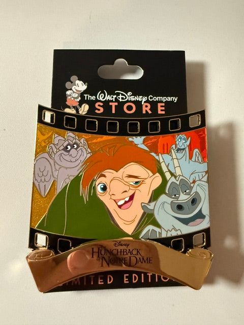 Hunchback Film Reel Pin