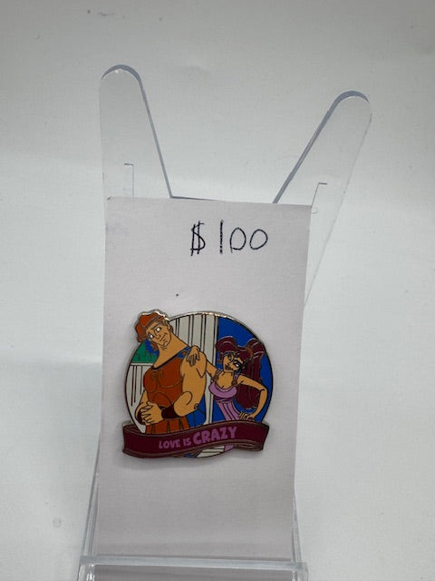 Hercules Love is Crazy WDW Event Disney Pin