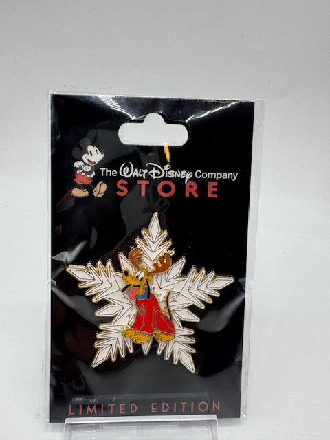 Pluto Snowflake DEC LE 250 Disney Pin
