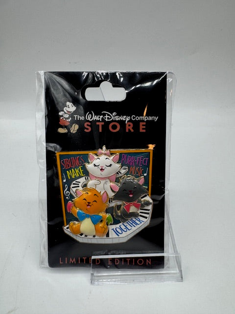 Aristocats DEC LE 250 Siblings Disney Pin